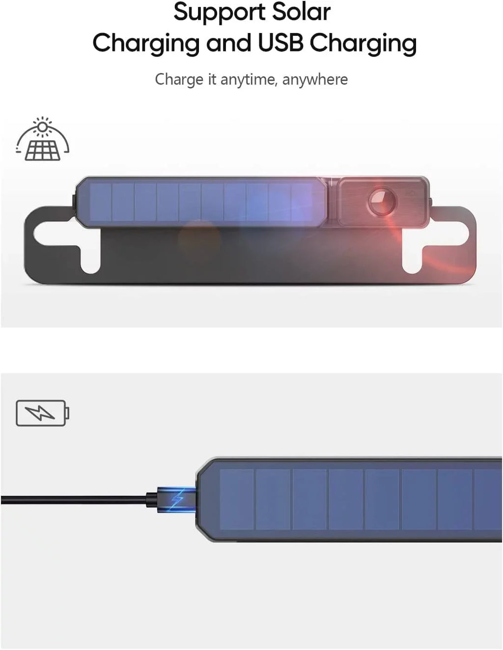 Camera Dual Rear Foxpark Five-Wheeled System Dual Camera Motorhome Solar for Backup Up Campervans, for View 1080P Reverse with Trailer RV Camera Back Camera