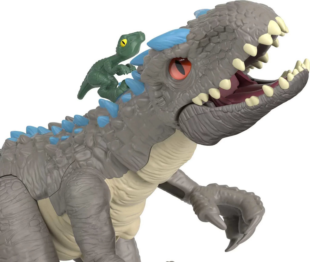 Toy Imaginext Action Jurassic Preschool Child Thrashing with for World Indominus Rex Dinosaur