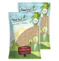 Food 25 Barley, Pounds by Raw Kosher, — Pearled Vegan, — to Live