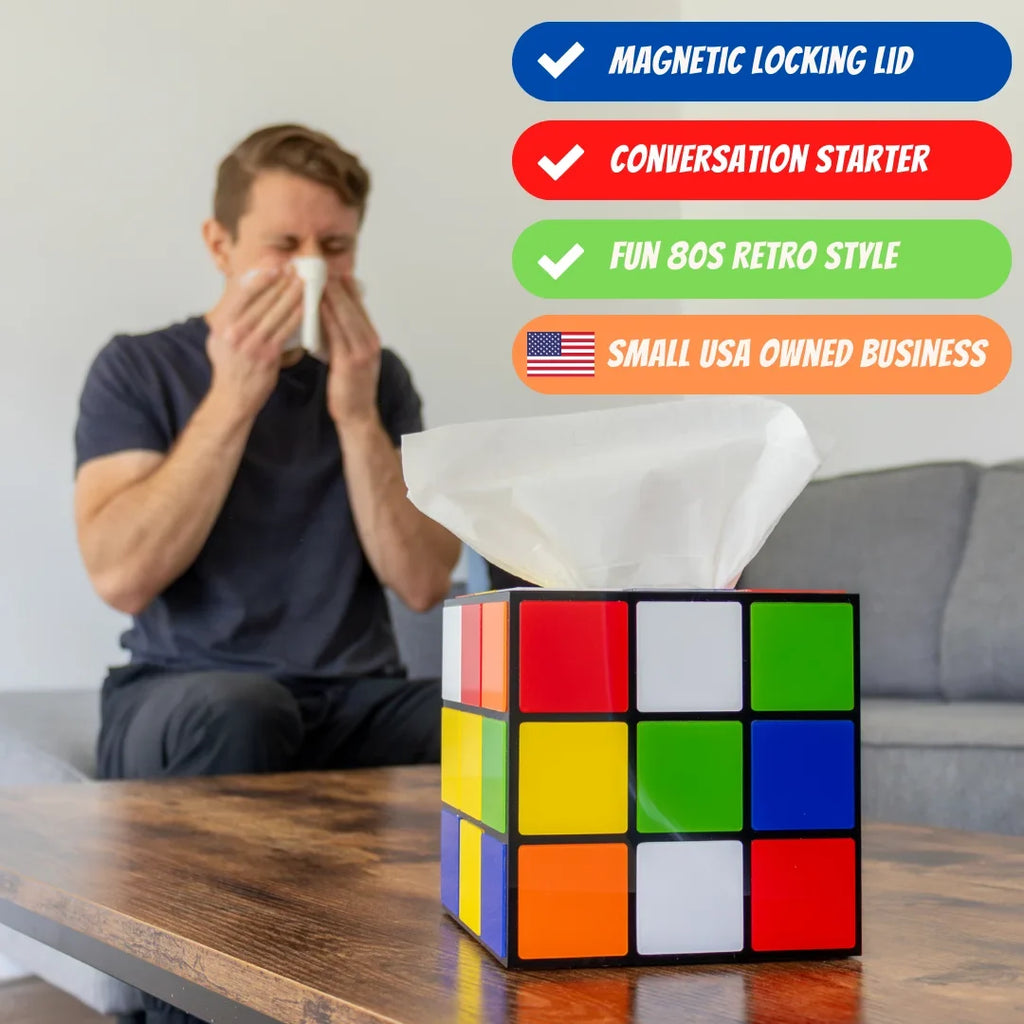 | Tissues to Props Cover Magic Lid Secure Easy Big Cube Bottom Magnetic Bang Keep Box | Tissue Use & Theory with Decor