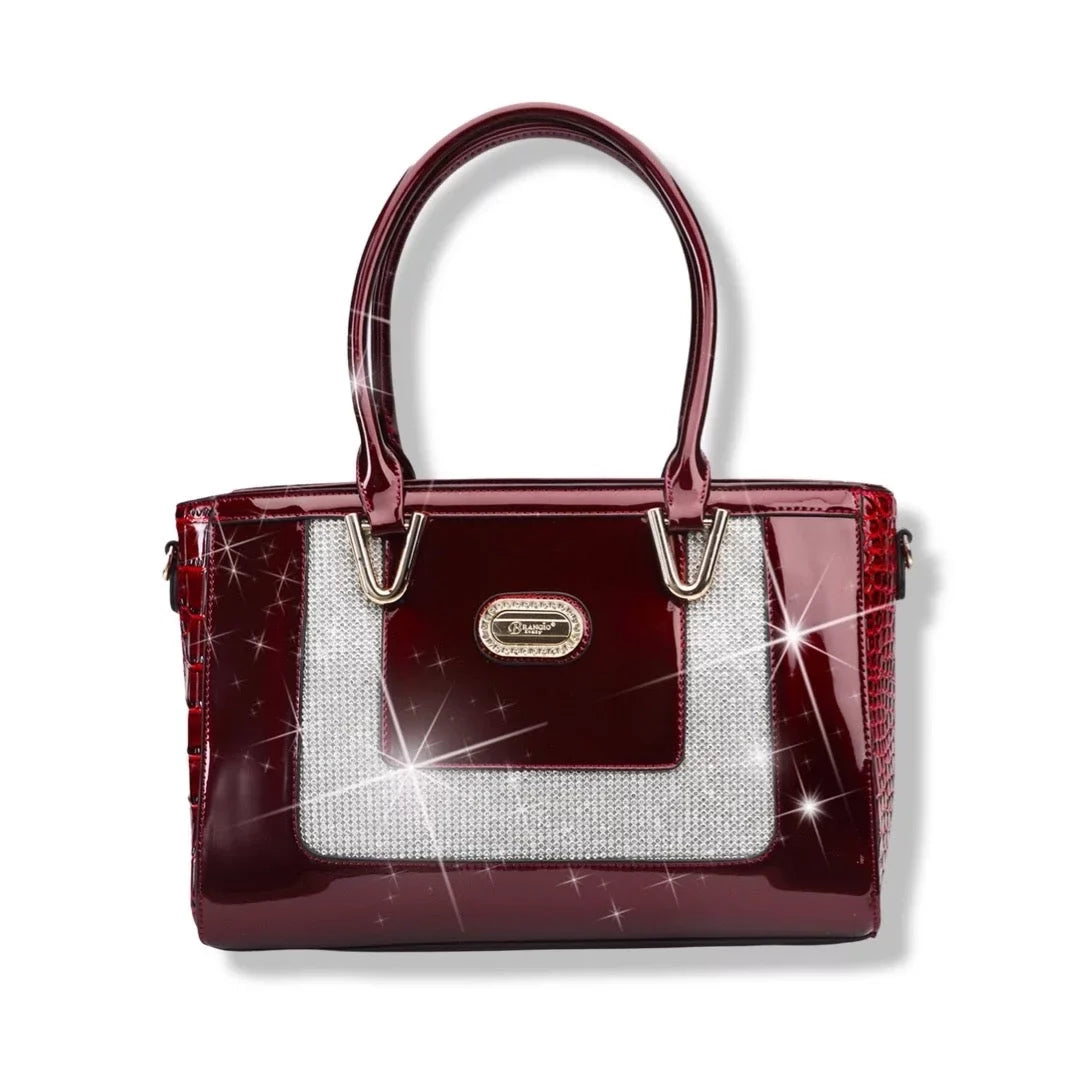 Stud Crystal Bag Kingdom Bling Tote