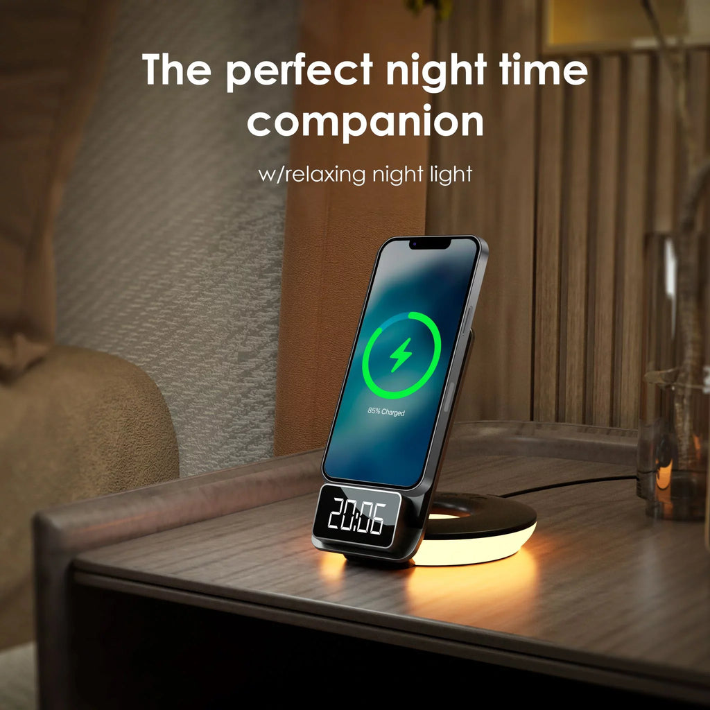 Wireless 3-in-1 Lamps Black Rexing Control, Station, - Charging RS7 Touch Table-Desk
