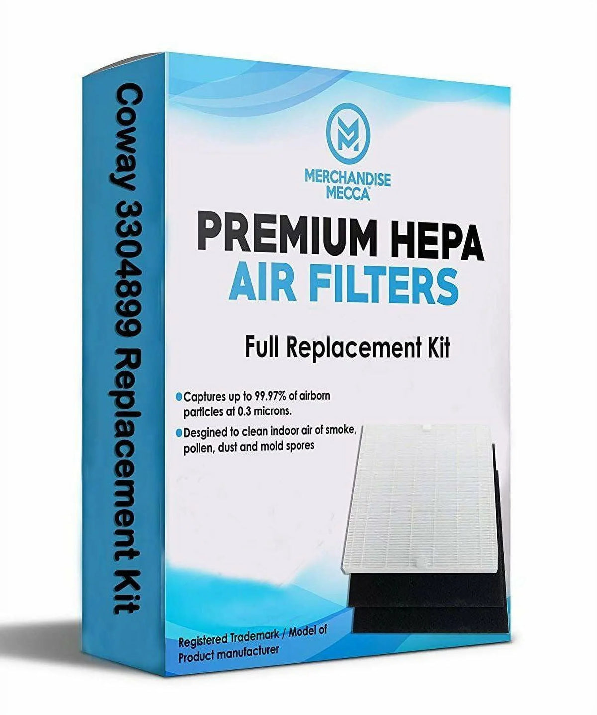 (2 Carbon for Filters 2 Merchandise Filters AP1512HH Carbons) Purifiers HEPA Coway 3304899 Premium Air with Mecca 4 and Filter Replacement