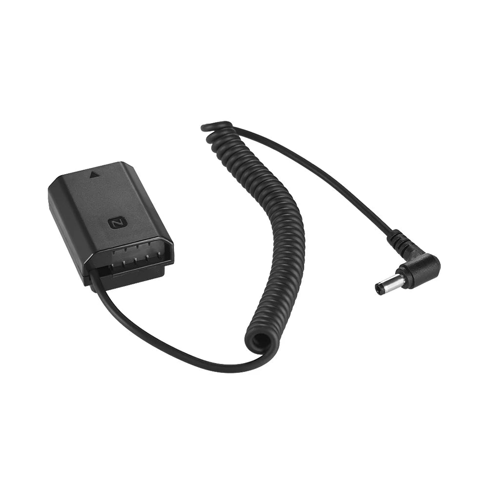 Pack Adapter for Cable FZ100 Andoer A7SIII, A7III Sony NP with Dummy Spring A7RIII A9 Battery