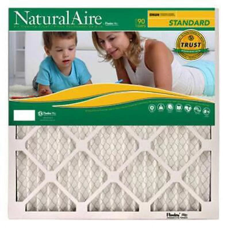 in. 8 Flanders Filter MERV Pleated in. D 12) (Pack W in. NaturalAire 30 Air Pleated 30 X X AAF H 1 of