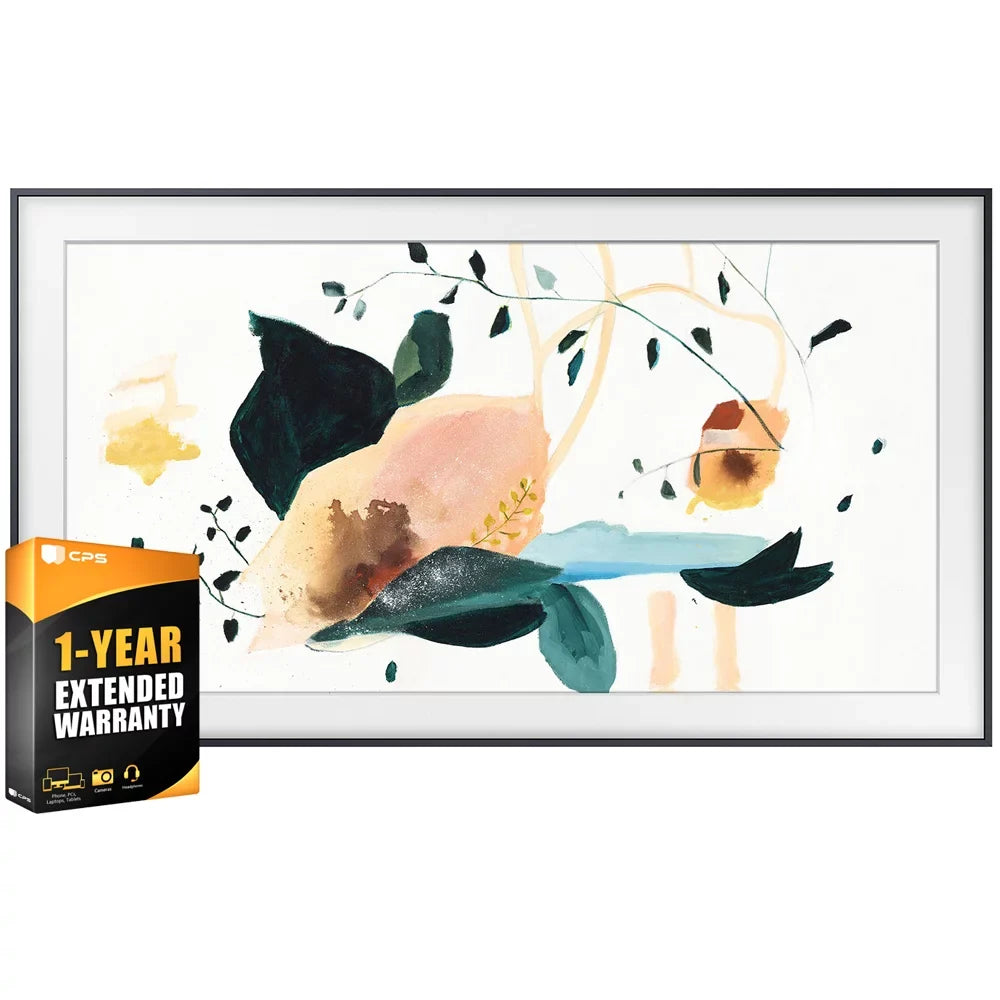 Bundle with Model QN55LS03TAFXZA UHD Warranty 1 3.0 The 55LS03T Inch TV Frame Extended 55" inch 55 55LS03TA QLED 55 4K (QN55LS03TA TV) Samsung Frame Smart 2020 Year 55LS03 TV