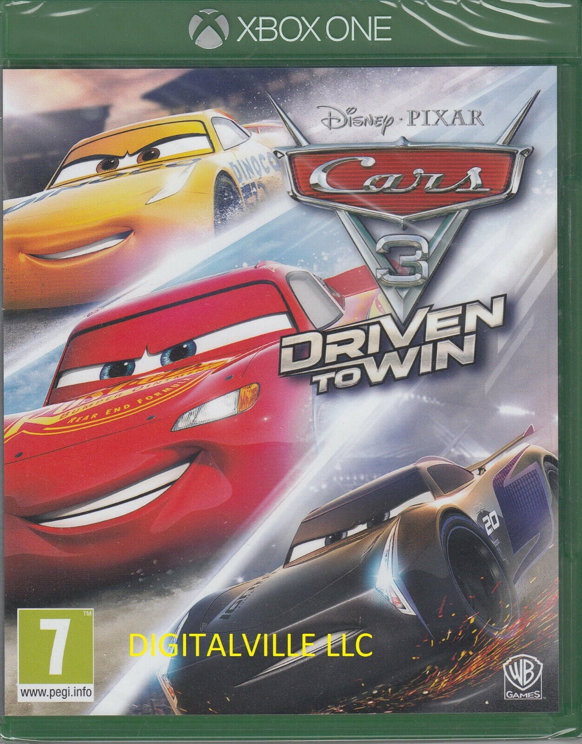 Win Cars Sealed Driven 3 Xbox Brand One Pixar New to Disney Factory
