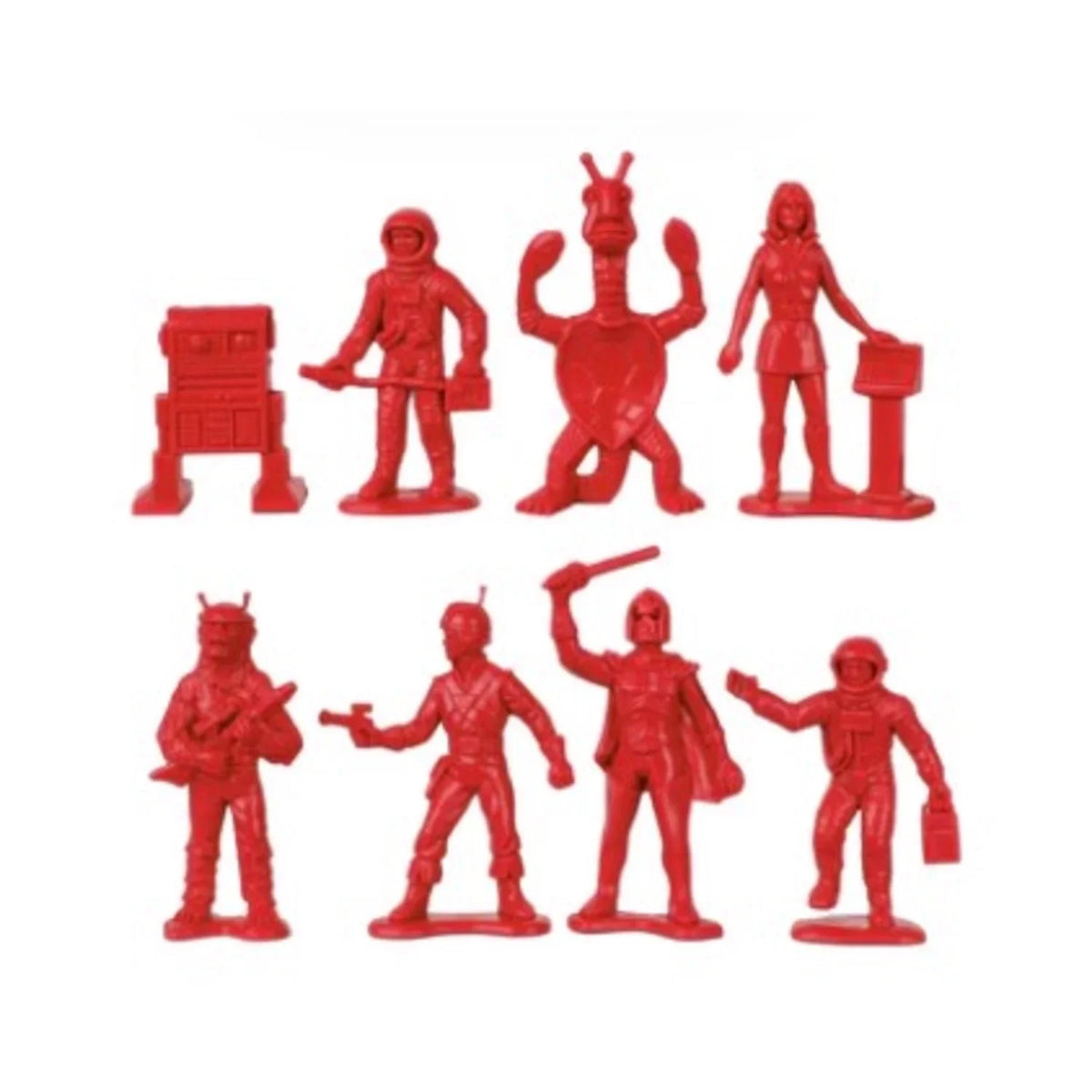 in Set - Laser Yellow SPACE 50pc Made Galaxy USA Team - Red vs TimMee Figures