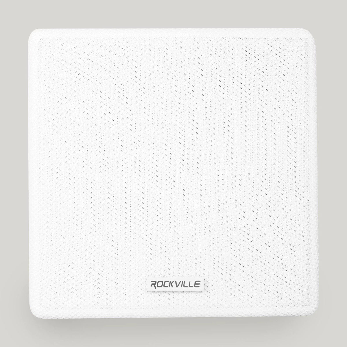 Kit Rockville Wall RPA40BT Speakers 4-Room White Audio Home Cube Receiver+(8)