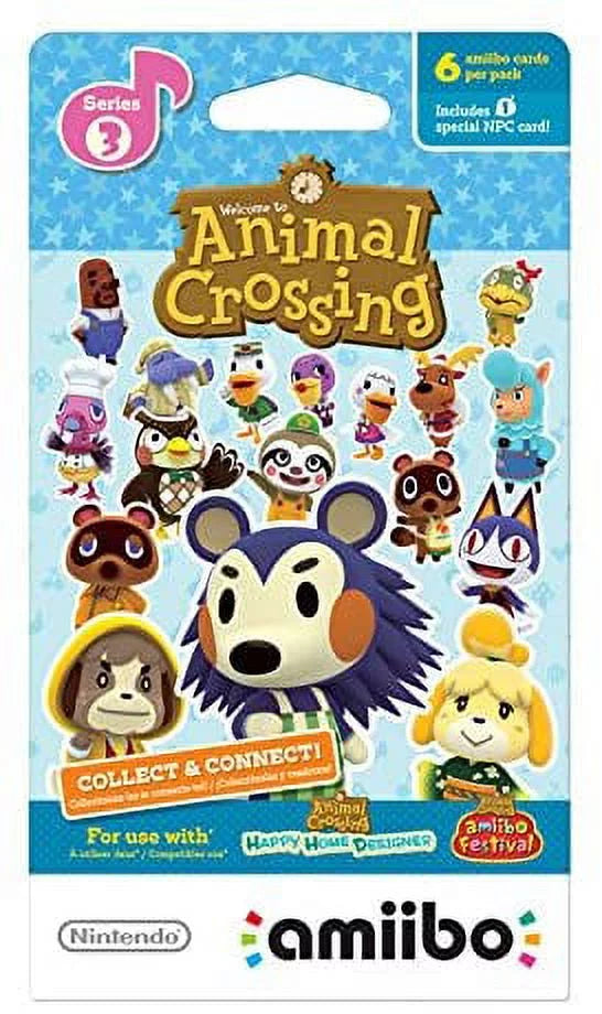 Animal U 3 Nintendo amiibo Crossing cards Nintendo Wii Series