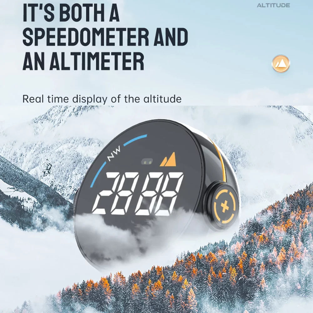 Car & H600G Head Altitude GPS Display, ammoon Speed Clear Meter Speedometer Digital Display Easy Setup