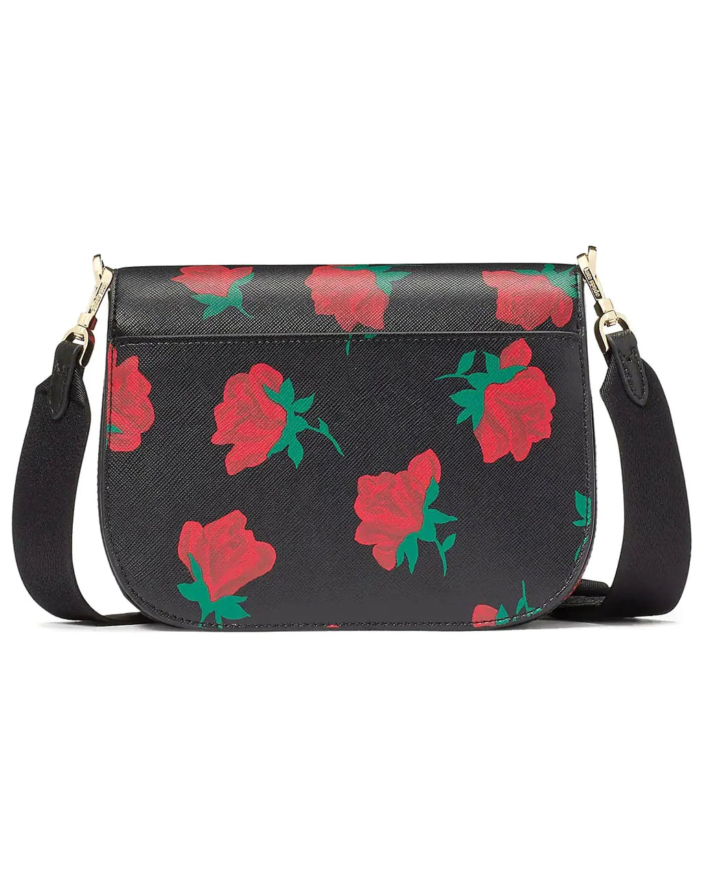 Madison Rose Toss Bag Saddle Printed