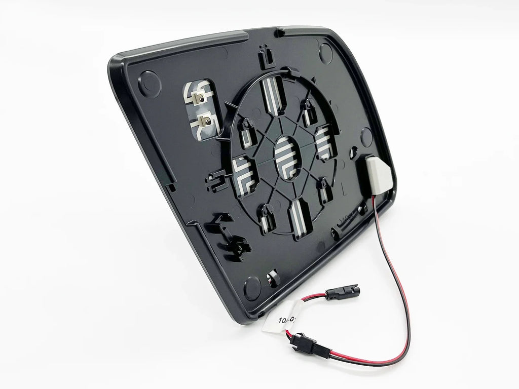 Exterior APA View for Tundra Mirror 879060C010 Sequoia Side TO1324132 2014-2021 Rear 2018-2022 Blind Replacement Heated Left Spot Driver with Power Detection Glass