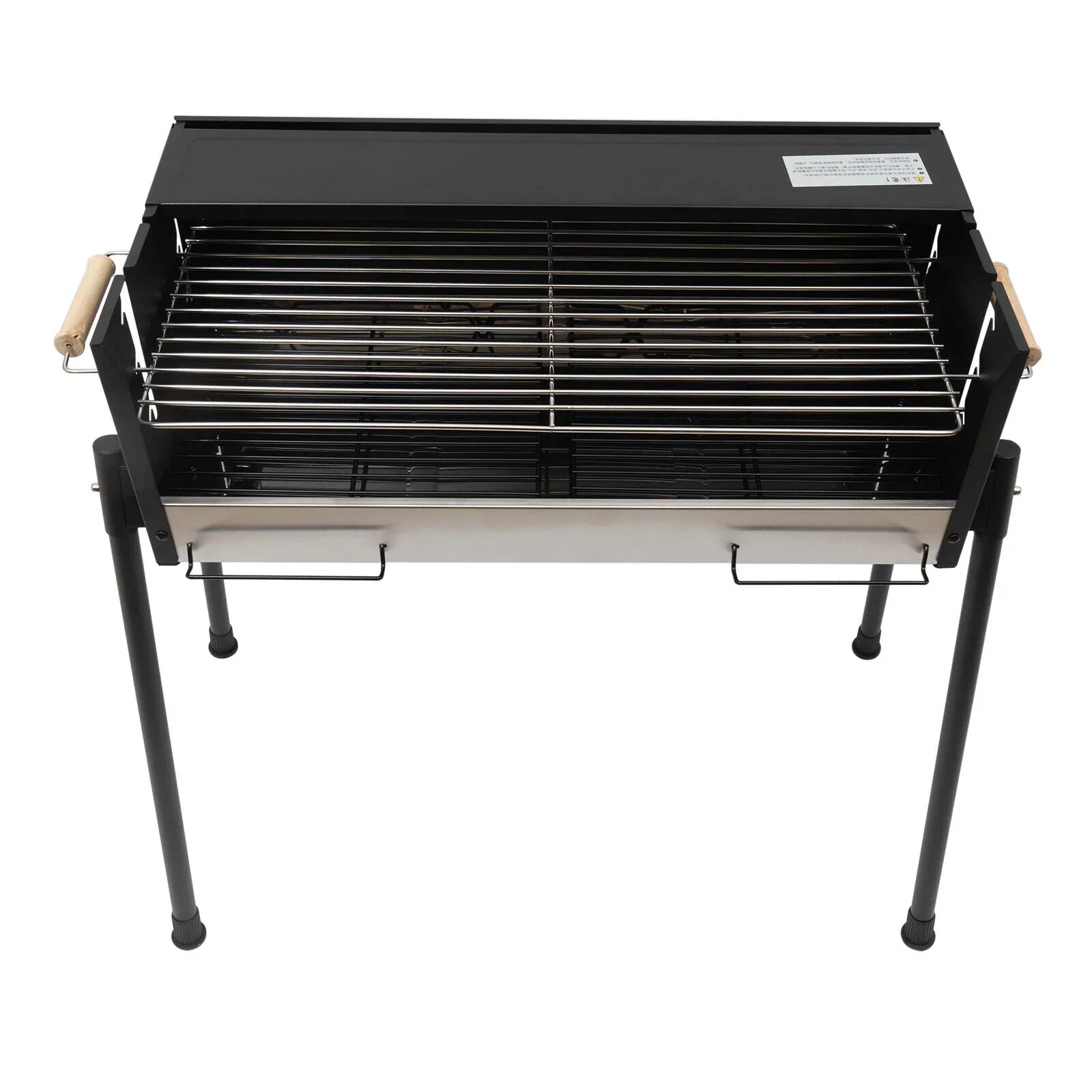 Camping BBQ Grill Tool Steel Grill Grade Charcoal Barbecue Charcoal Picnic Stainless for with 304 Portable Folding Grill Miumaeov Food Kits Grill