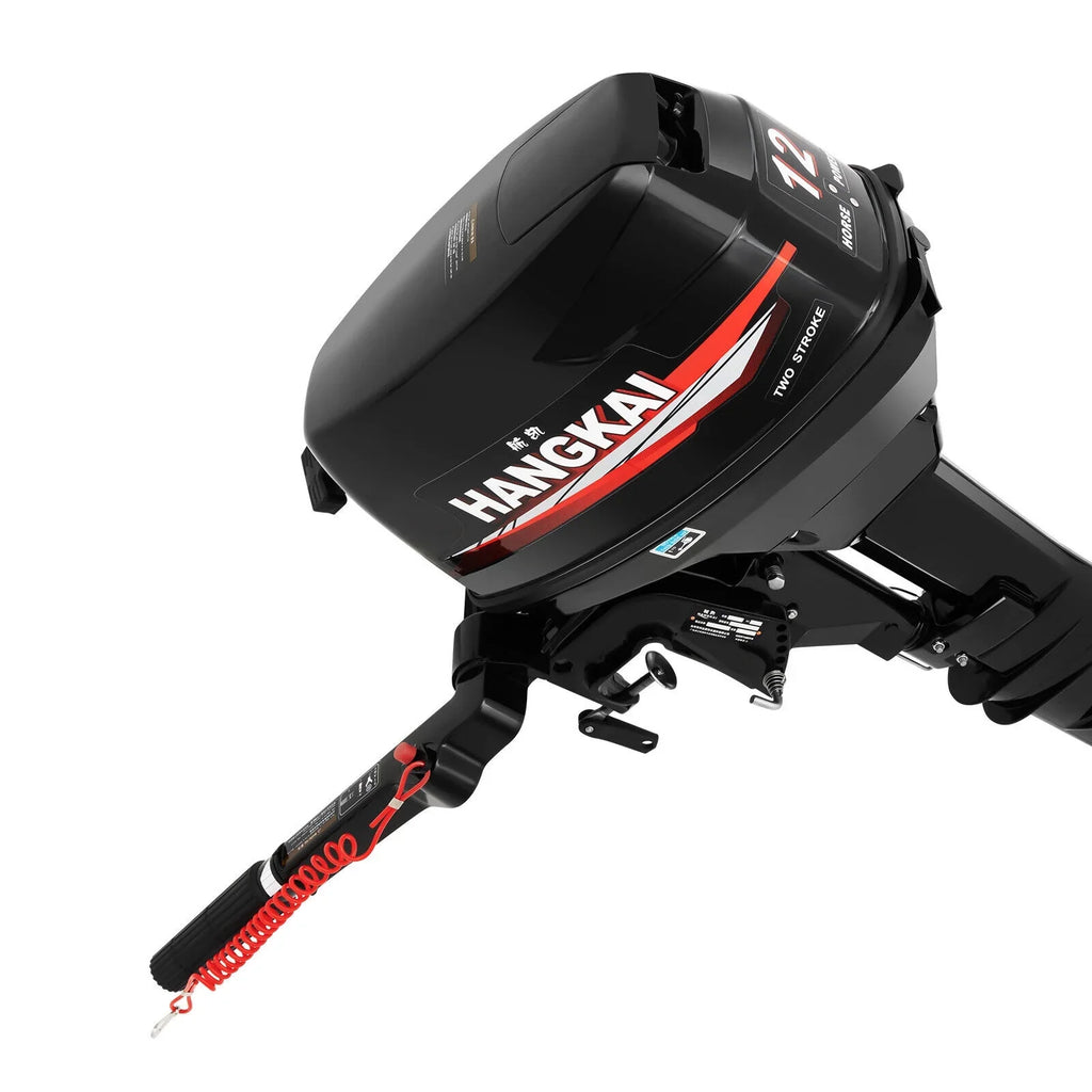 (2 Boat System Stroke 2 Fishing Motor, hp) Heavy System Water Stroke hp Cooling Engine 12 Boat Outboard Duty 12 Motor w/CDI 169cc