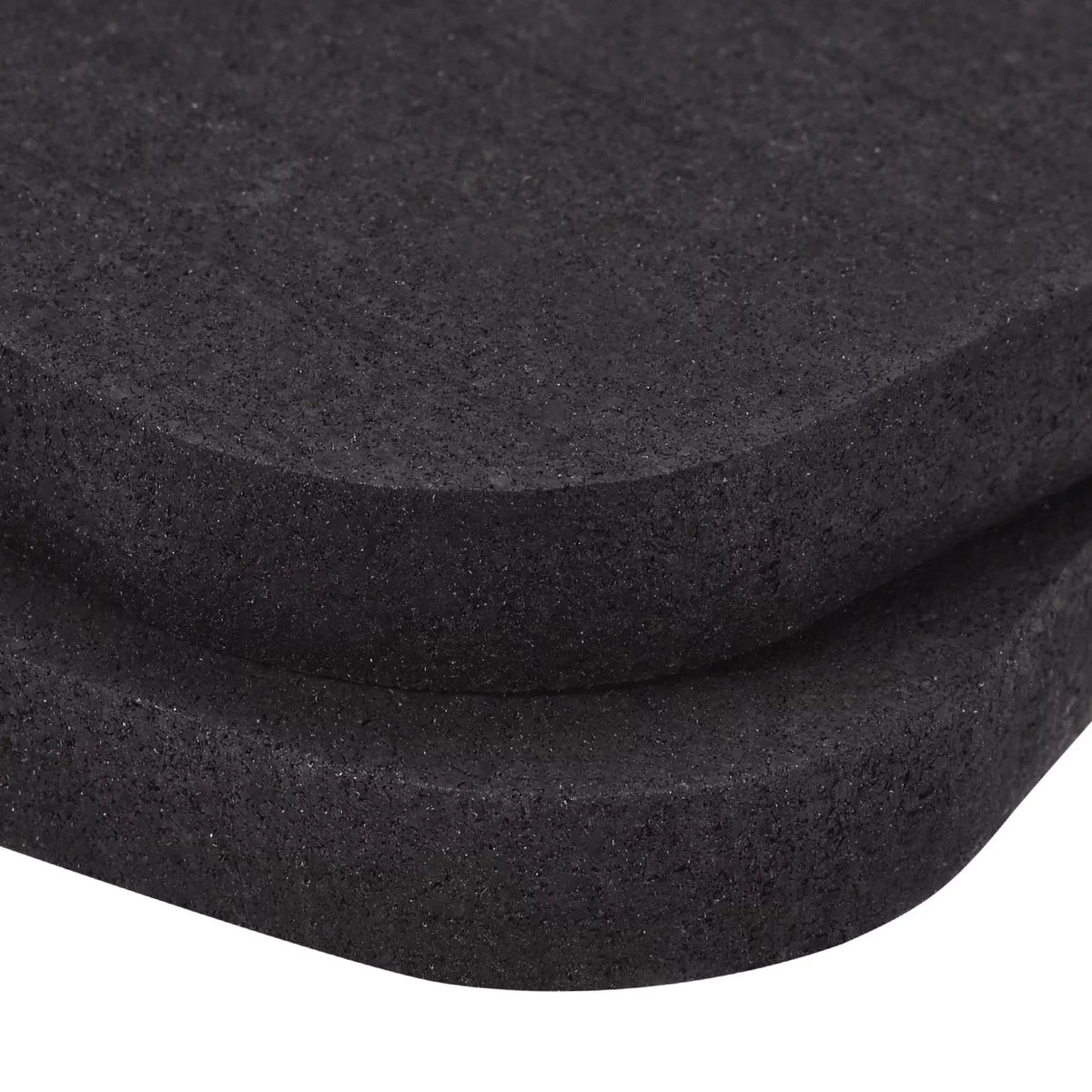 Mat Equipment Reduction, Pack Exercise Sound Floor Mat-3.9"x3.9" Black Treadmill 6 Protection Uxcell for