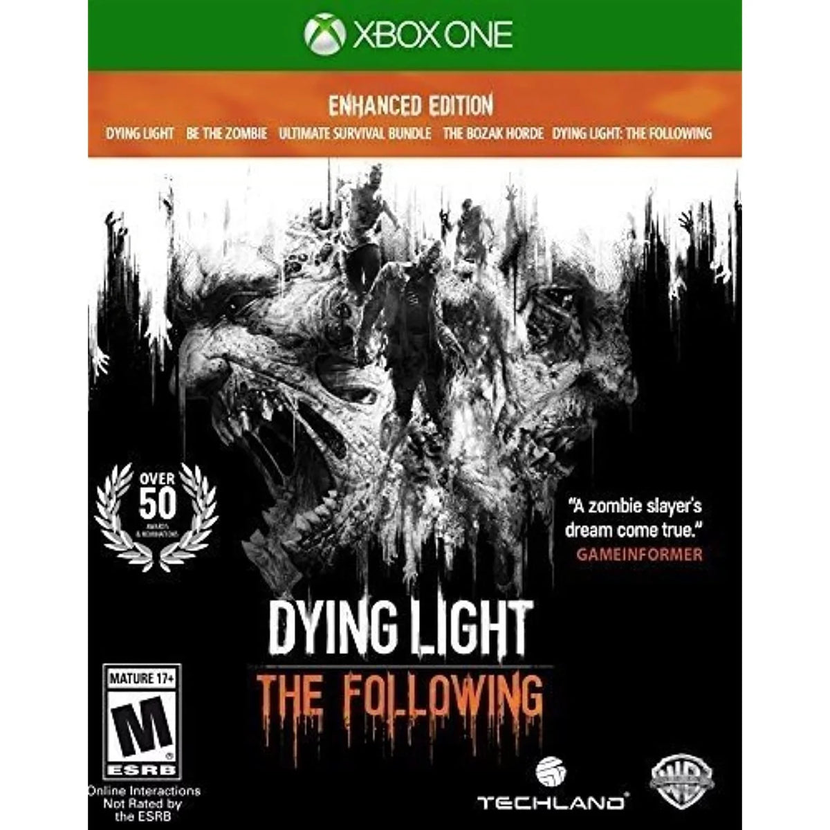 The Following Dying - Light: Xbox Wb Games Enhanced Edition One -