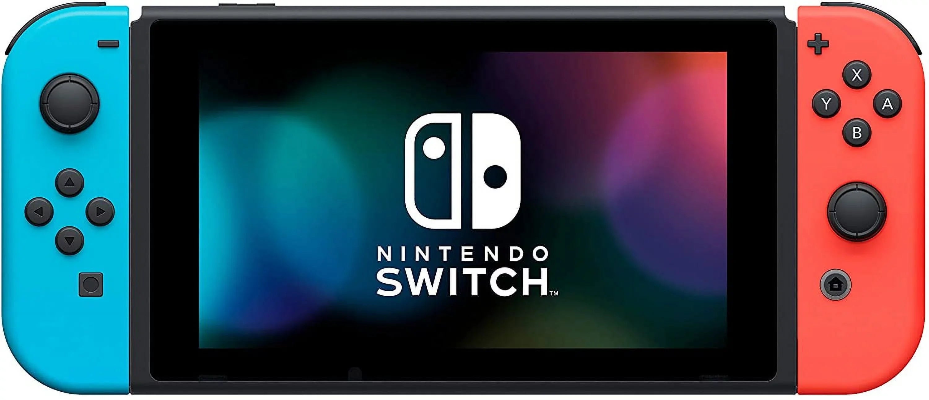 Dual Nintendo Game & Charger Switch Gray Mario Odyssey Joy-Con Console with