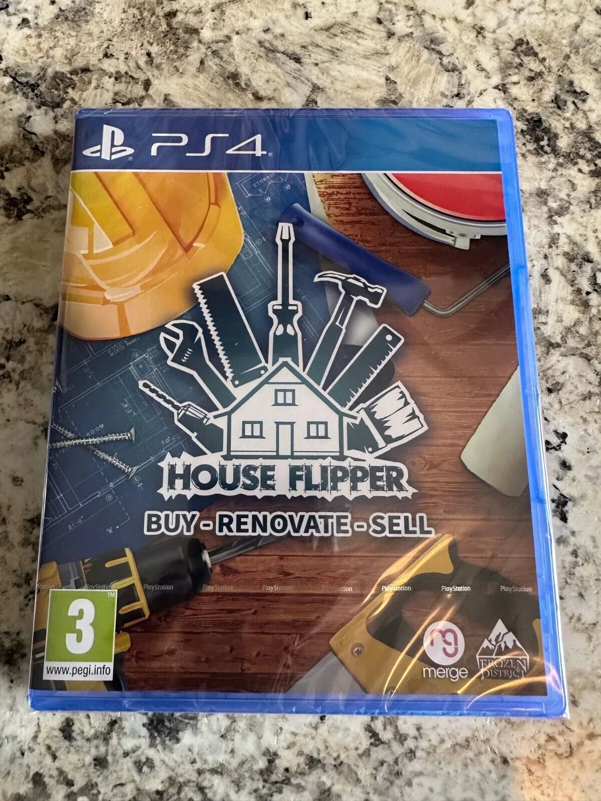 Brand Remodel Factory Flipper PS4 Sealed Interior New PlayStation 4 House Design