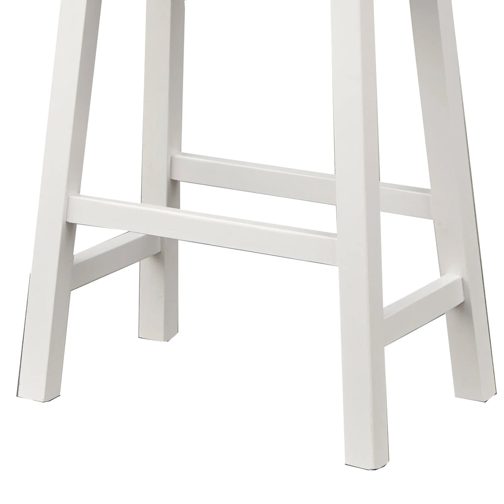 Counter 24" Stool, Arizona Saddle Indoor White TMS
