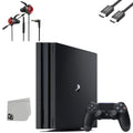 Console 1TB Earbuds With New Sony PlayStation + Bundle 4 Gaming G11-A BOLT Black Like AXTION Microphone Pro