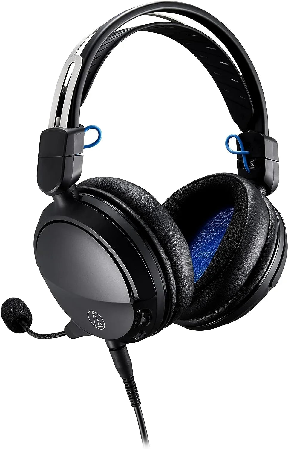 Audio 1 Coverage Year Gaming Protect Closed-Back Technica by (2022) - Wired Black/Blue Epic with ATH-GL3BK an Additional Headset