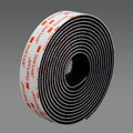 Fastener,1 in W,Black Reclosable 3m SJ3550CF