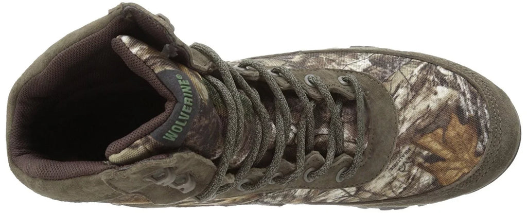Bob Wolverine W30078 Inch (M) Boot Mens US White 7 Hunting Waterproof 11D