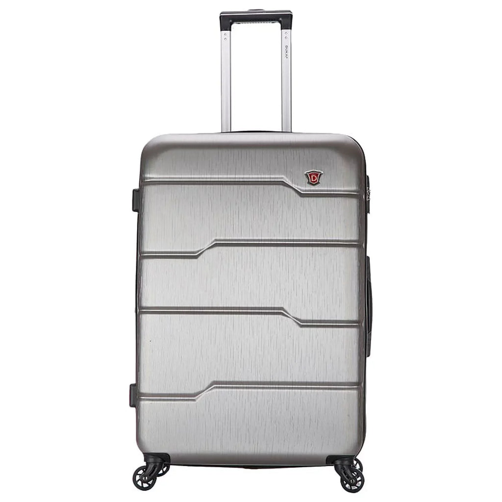 (DKROD00L-COA) Luggage Spinner RODEZ DUKAP 4-Wheel Plastic Silver Large