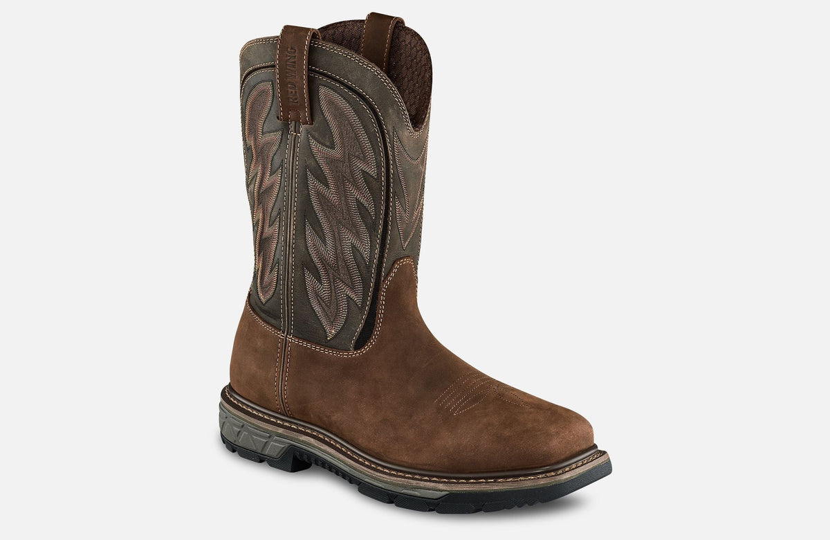 Red Style Wing Waterproof, 2204 Toe Boot Men's 11-inch RioFlex - Work Pull-on Safety