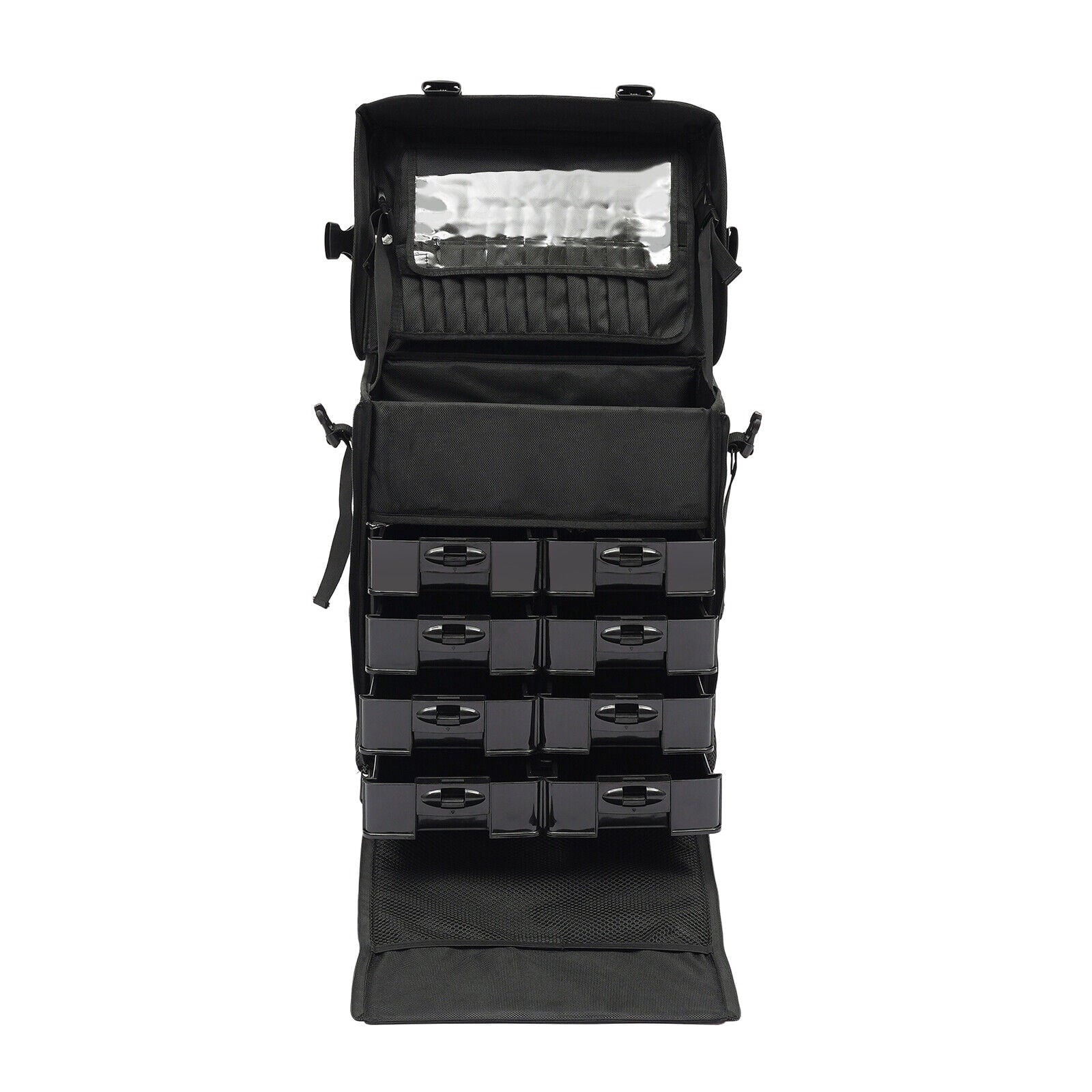 Make Up Rolling Wheels Trolley, Trolley, Suitcase Cosmetic Case, with Makeup Makeup Case Suitcase Cosmetic