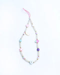 Il Nazar con Strap Strawberry Me and Mare in Pearls Charms Heart Freshwater Star Phone