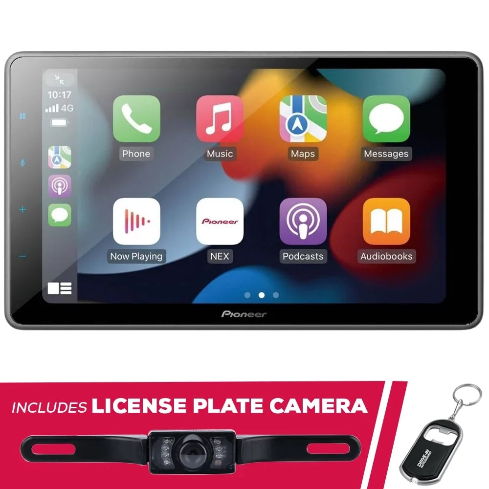 Media 9" Receiver with License Plate Camera DMH-WT3800NEX Pioneer New Digital