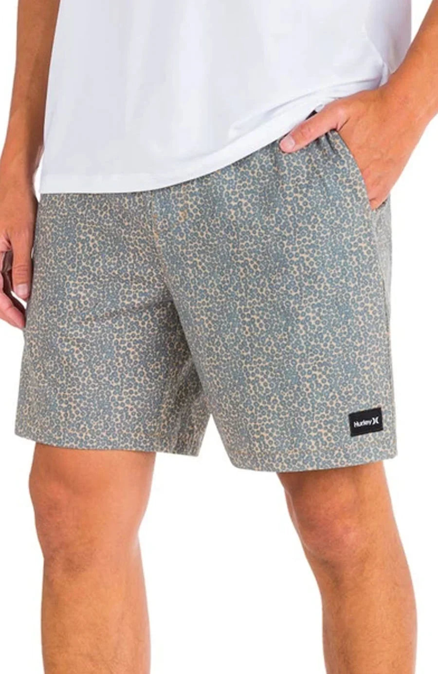Volley Naturals Hurley Shorts II Men's 18' Gold Phantom Leopard -(Small) -