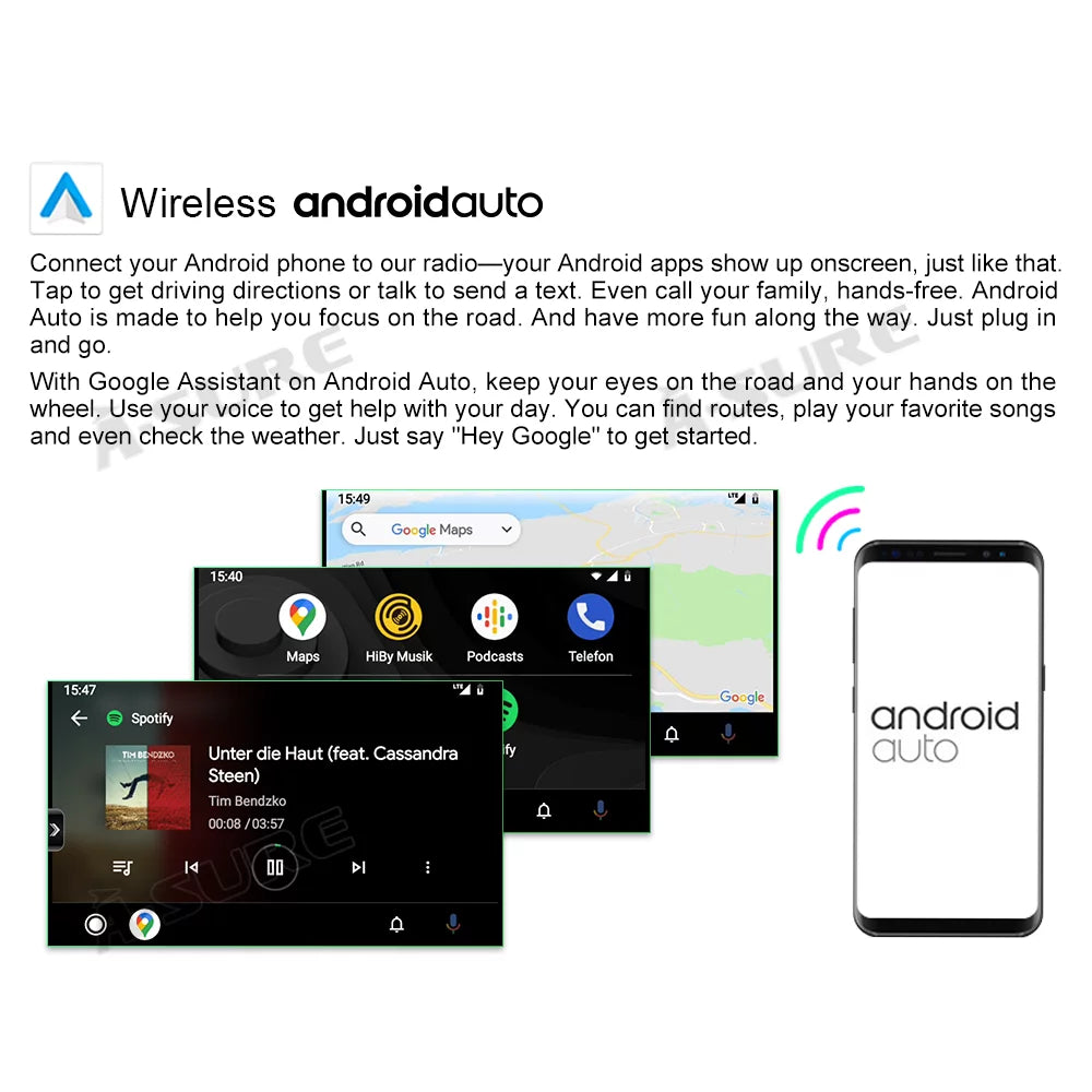 2001-2005 for Car Hyundai Srereo Wireless 2+32G Player Sonata CarPlay Android 11