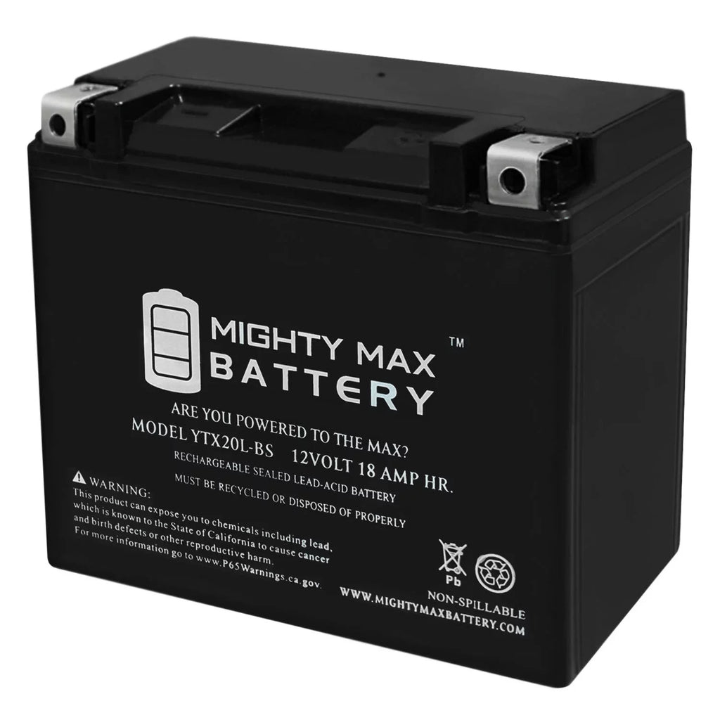 ZXi Replacement JH900 Battery Jet Ski 95-'97 YTX20L-BS for Kawasaki