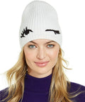 New Spade Cream/Black Kate Beanie York Winking