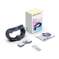 Quest Inward Fan 3 Fogging Replacement Eliminates for VR Mask Fans Cooling Heat Air/Outward Dissipation Face Air Dual Cool Circulation Magnetic Glasses