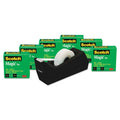 Tape Value Magic 3M Core, x 3/4" Pack 6/Pack 1000", 1" Scotch® w/Dispenser, 1PACK