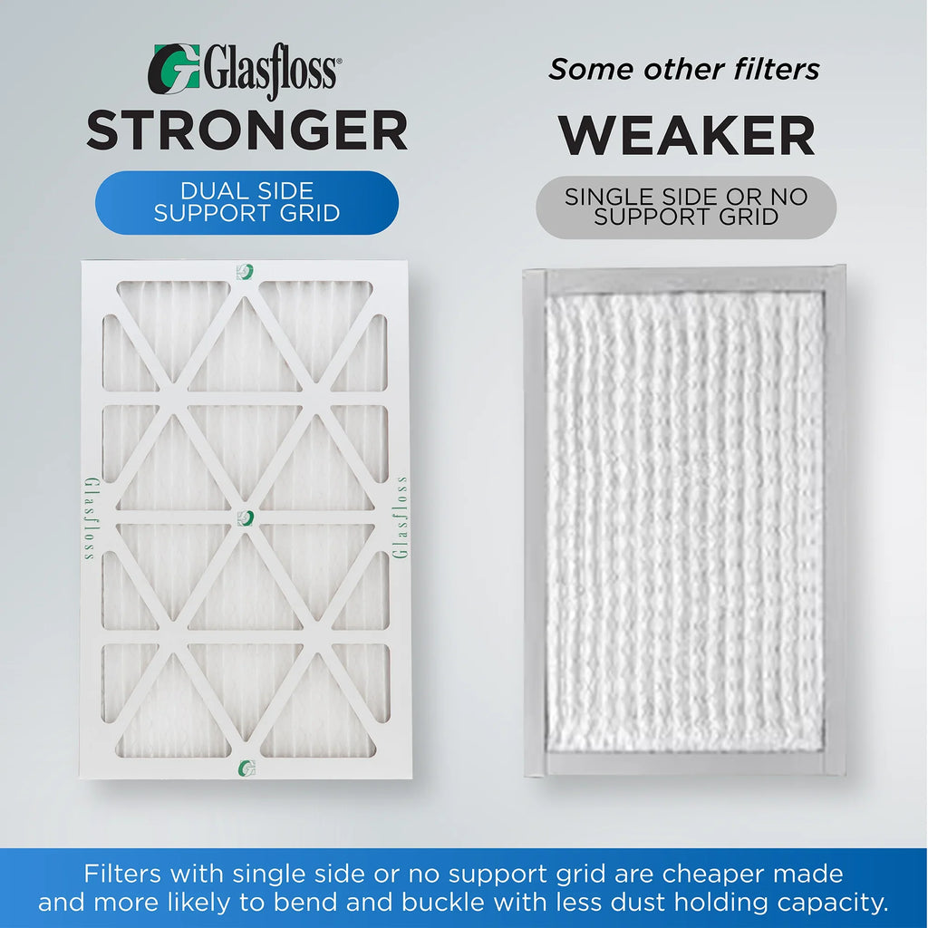 Pleated ( ) 7/8 x 5 Quantity 23-1/2 10 MERV Glasfloss. Filters 10x24x1 HVAC x 9-1/2 Exact by Air Size: