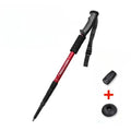 Aluminum Bastão Absorber Alloy Walking Trekking Walking Teleskopic Hiking De Stick Ultralight Stick Poles Cane Alpenstock