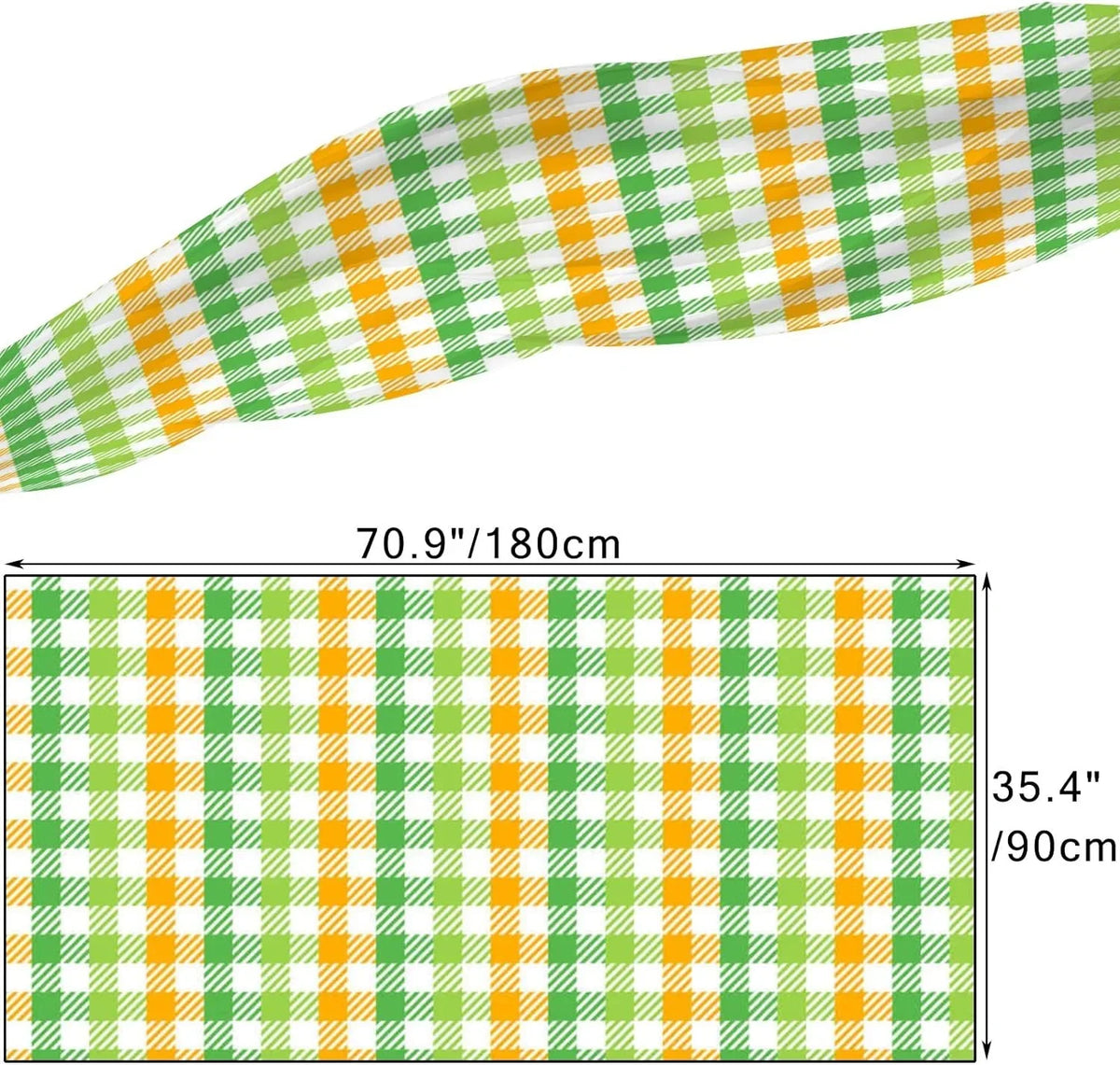 Hyjoy Long Shawl Wrap Scarves Scarf for Lightweight Women Girls Pattern Classic Silk Neck Checkers