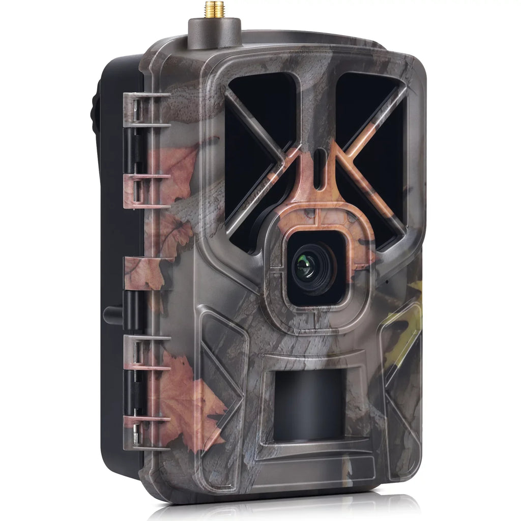 Trail 36MP and Wildlife Infrared Waterproof Camera Animal Camera Carevas Vision Game Wireless 4G/LTE Night Farm Camera