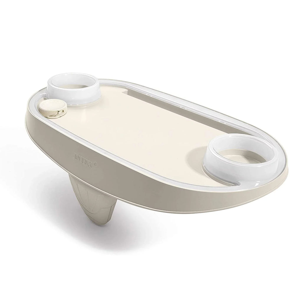 Intex Tray Hot Tub PureSpa Bubble Spa Jet Greywood w/ Accessory Inflatable
