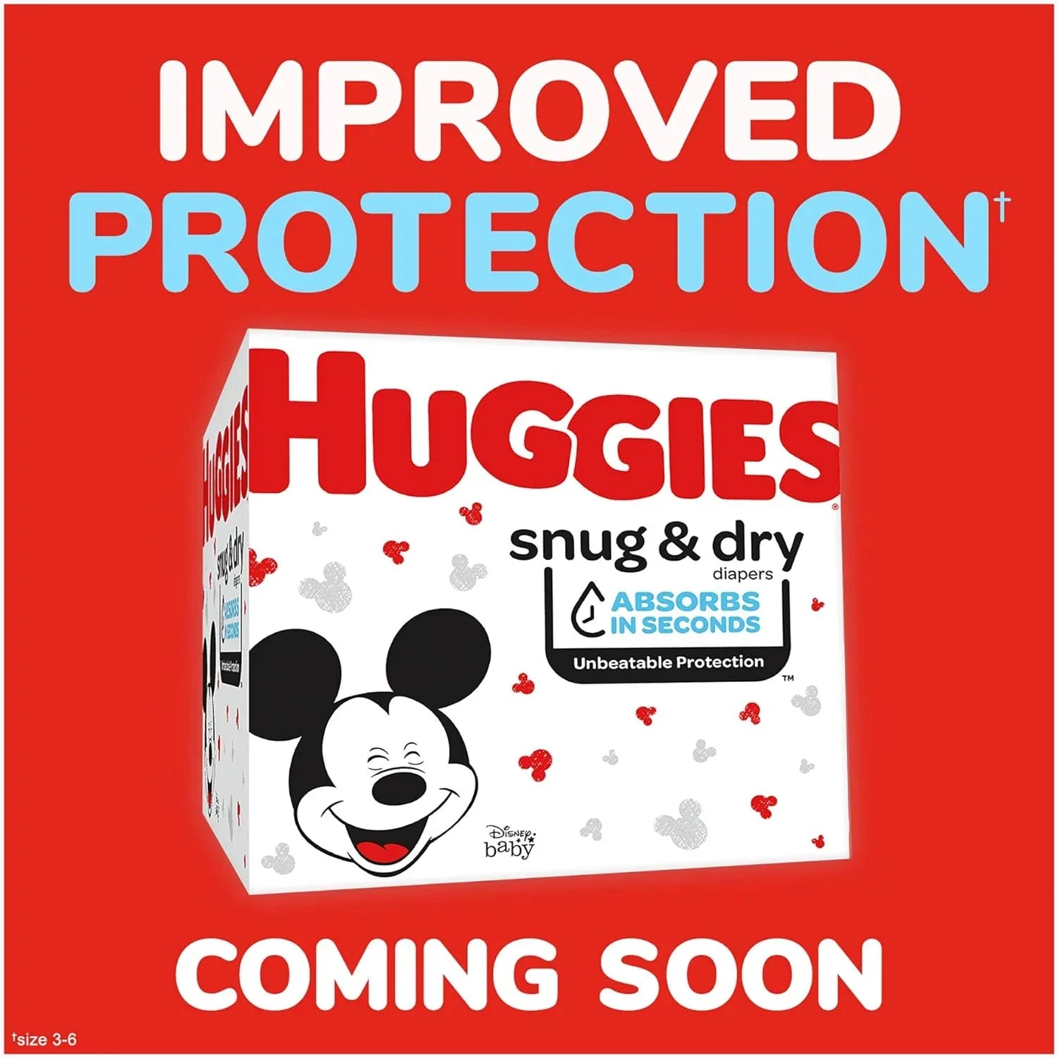 6 Count Size 54 Snug Big Baby Count) and (54 Pack, Diapers HUGGIES Dry