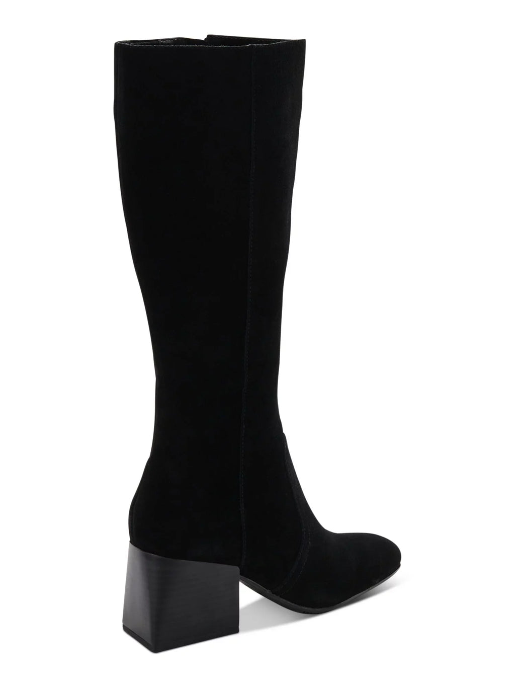 Black Square Cushioned Heel Boots Shoes Tori Goring 10 AQUA COLLEGE M Dress Zip-Up Stacked Toe Waterproof Womens