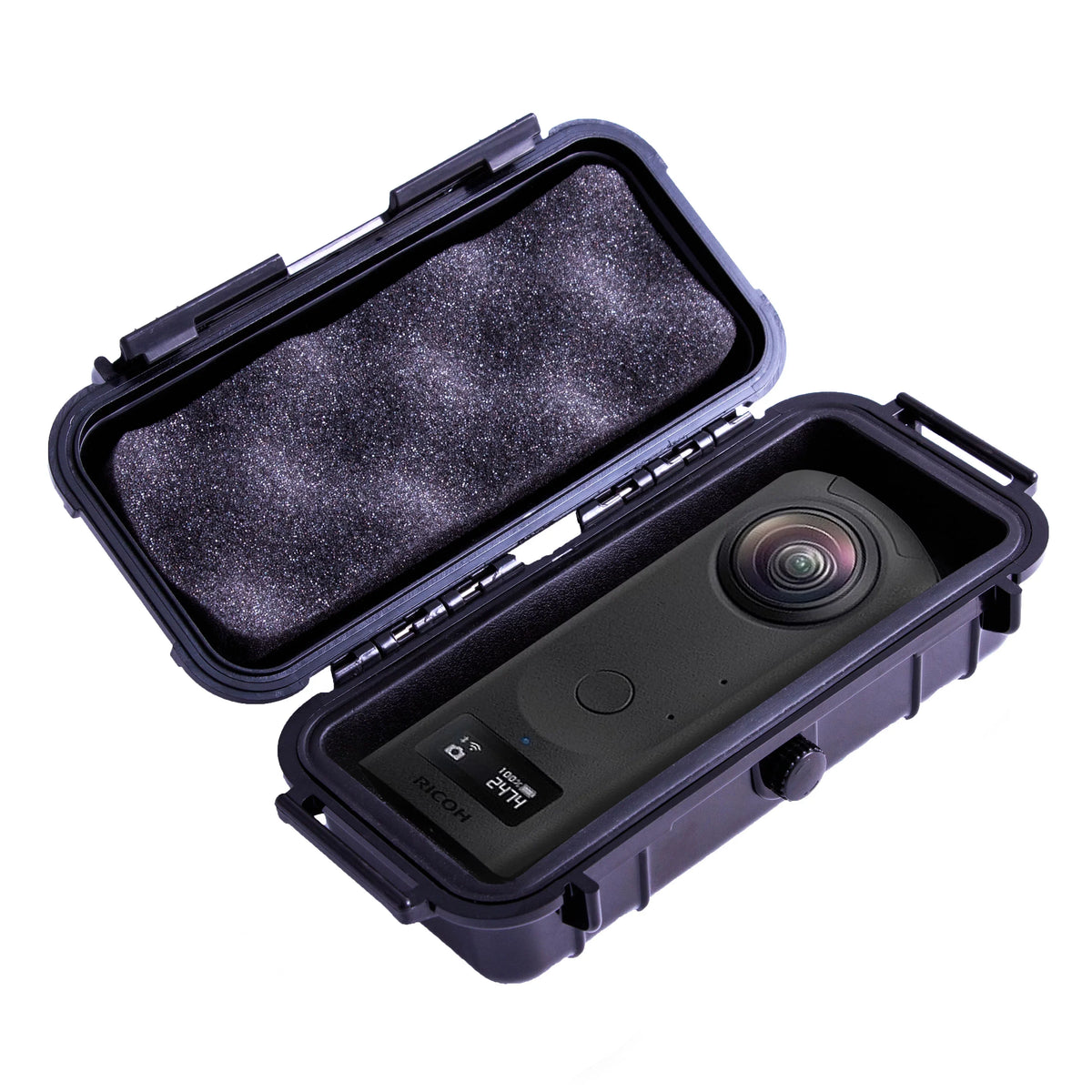 Camera Camera 7 Casematix with Degree Compatible Z1 Inch Waterproof Ricoh 360 360 Theta Case Action