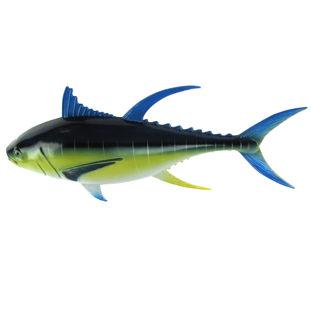 Plaque Saltwater 28" Tuna Trophy Taxidermy Mount Lifelike Bluefin Wall Resin Fish