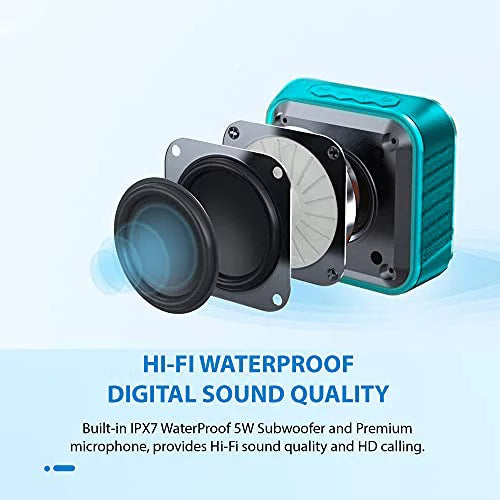 with Outdoor Samsung IPX7 Works Playtime, with 1500 Indoor, Galaxy Speaker (GREEN) S22+/ WaterProof 13H 5G/Plus/Ultra Travel