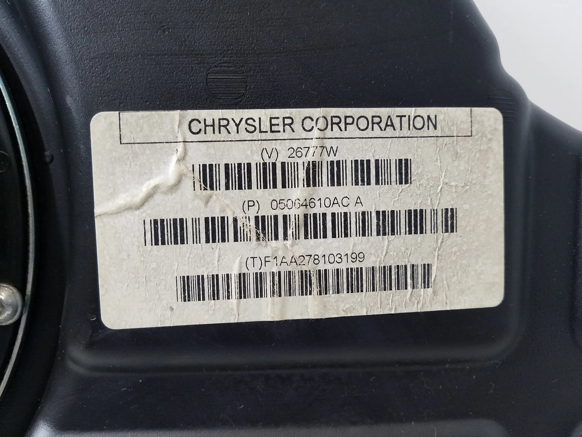 LKQ Subwoofer OEM (Good) Grand Trunk Mount 2011 Pre-Owned Jeep Cherokee